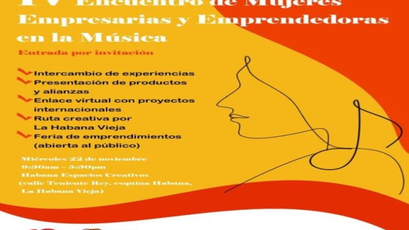 Inició IV Encuentro de Mujeres Empresarias y Emprendedoras en la Música