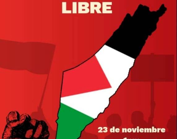 Convoca Unión de Jóvenes Comunistas a movilización a favor de Palestina