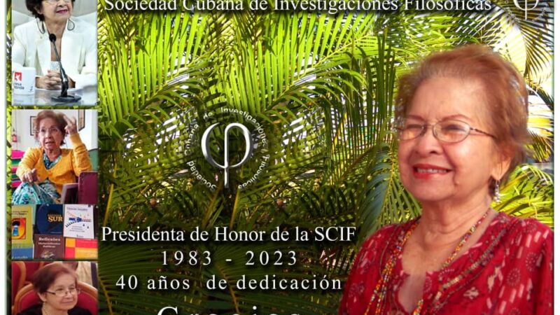 Falleció la reconocida profesora Dra. Thalía Fung Riverón