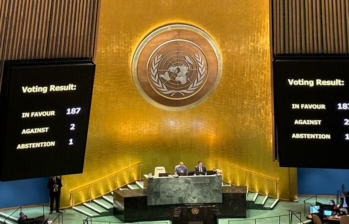 Agradece Cuba muestras de apoyo tras victoria en la AGNU