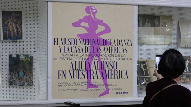 En Casa de las Américas, exposición homenaje a Alicia Alonso