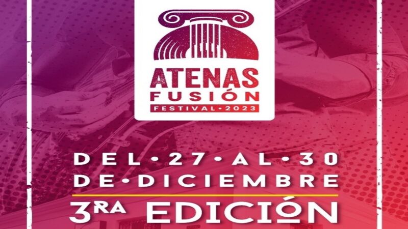 Desde este miércoles Festival Atenas Fusión