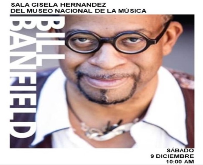 Actuación en Cuba del músico estadounidense Bill Banfield