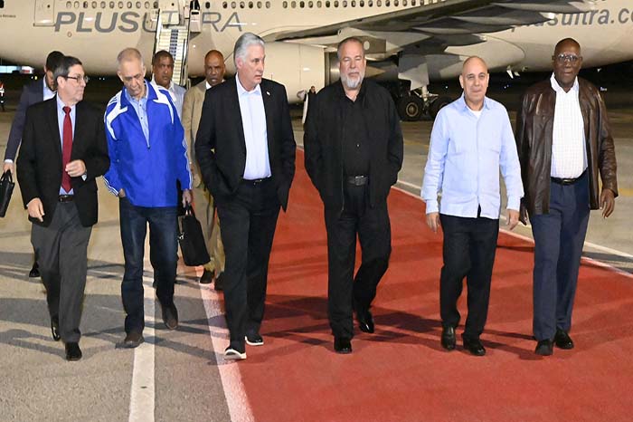 Díaz-Canel en Cuba tras gira por Medio Oriente