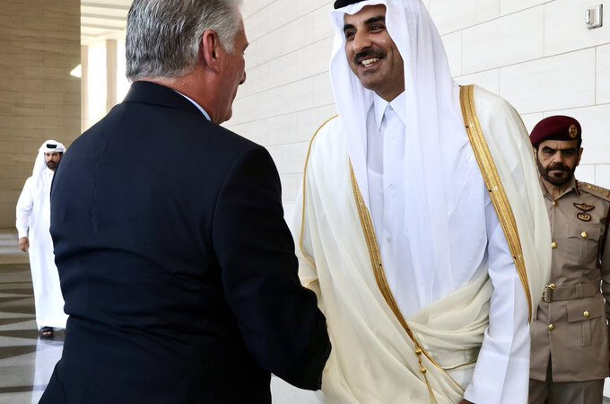 Emir de Qatar destacó conversaciones con presidente de Cuba