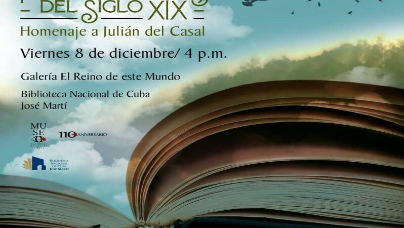 Inaugurarán exposición homenaje a Julián del Casal