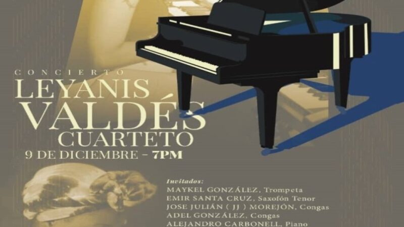 Concierto de la pianista Leyanis Valdés en Bellas Artes