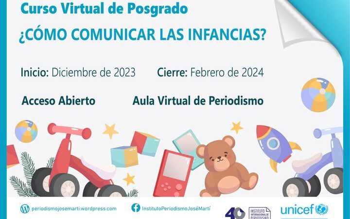 Convocan a posgrado virtual sobre la infancia