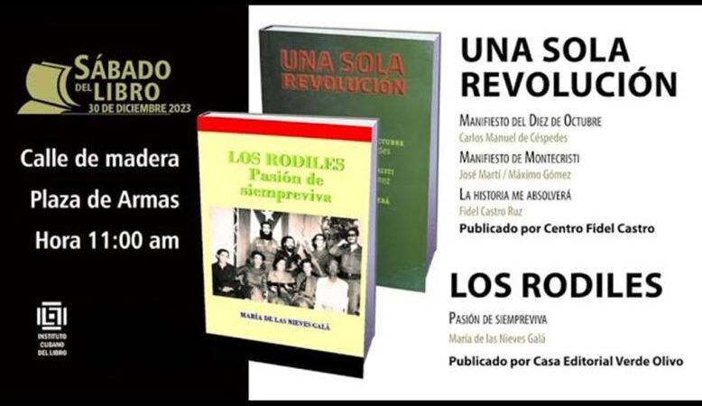 Presentarán en Sábado del Libro obras sobre el proceso revolucionario en Cuba