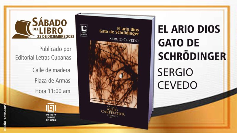 Texto de Sergio Cevedo en el Sábado del Libro
