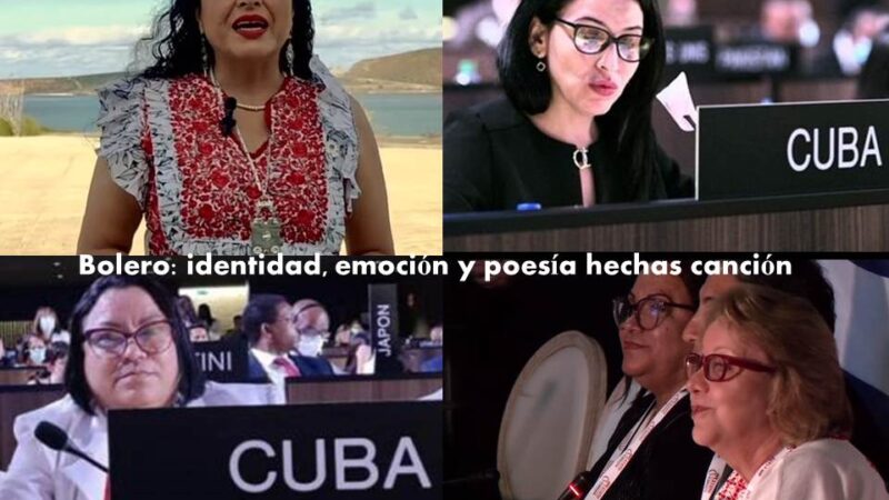 Autoridades de México y Cuba resaltan valor patrimonial del bolero