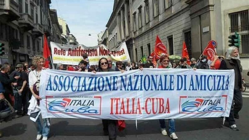 Saludo solidario desde Italia por aniversario de la Revolución cubana
