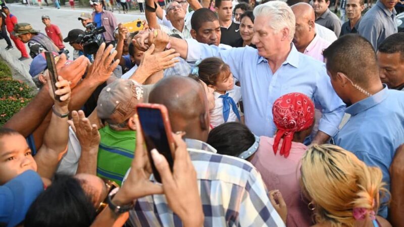 Presidente Díaz-Canel continúa recorrido por provincias orientales cubanas