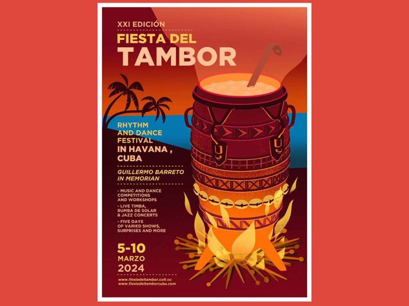 Anuncian edición XXI de la Fiesta del Tambor Guillermo Barreto in Memoriam