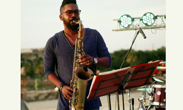 Homenaje de Michel Herrera a Bola de Nieve en el Jazz Plaza 2024