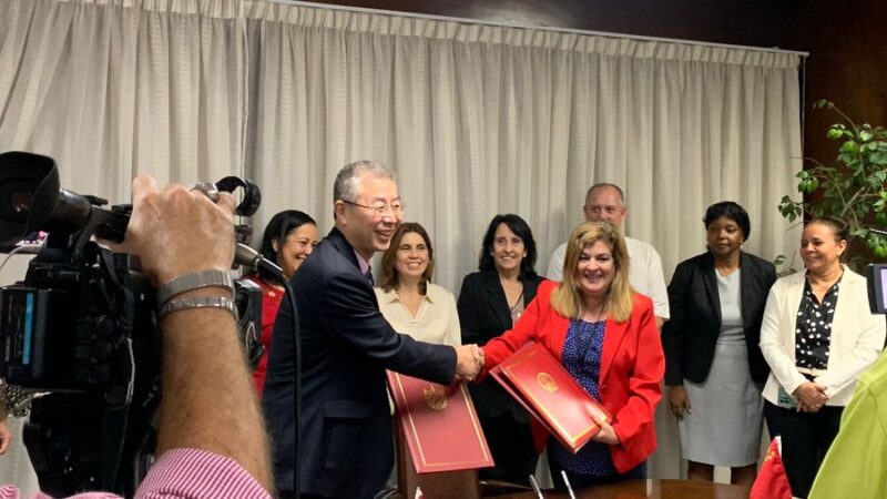 Cuba agradece dos nuevas donaciones de China