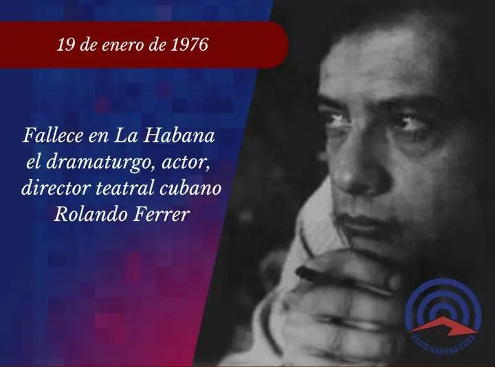 El Teatro como razón e inspiración en la vida de Rolando Ferrer
