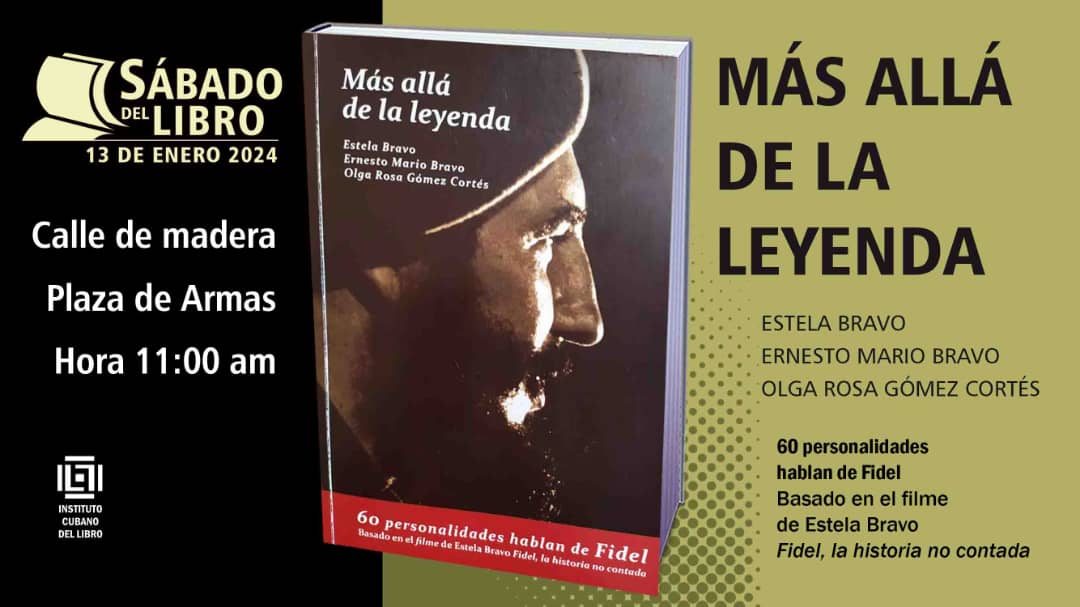 Más allá de la leyenda en el Sábado del Libro habanero