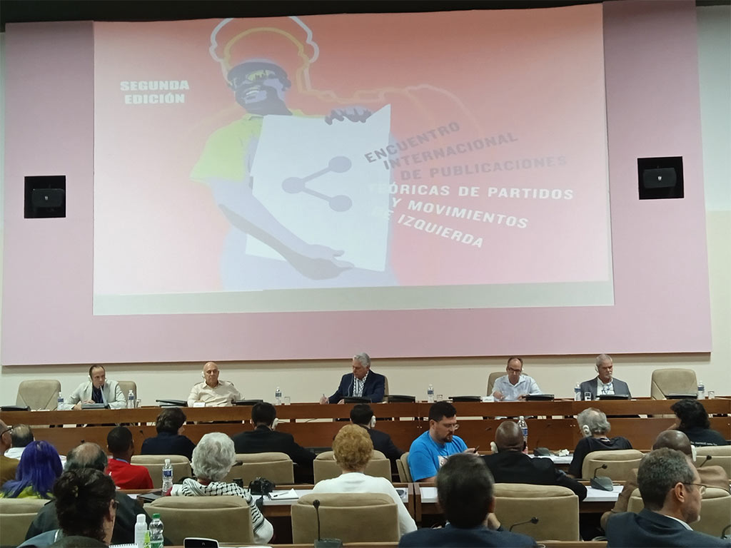 Concluye Encuentro Internacional de la Izquierda