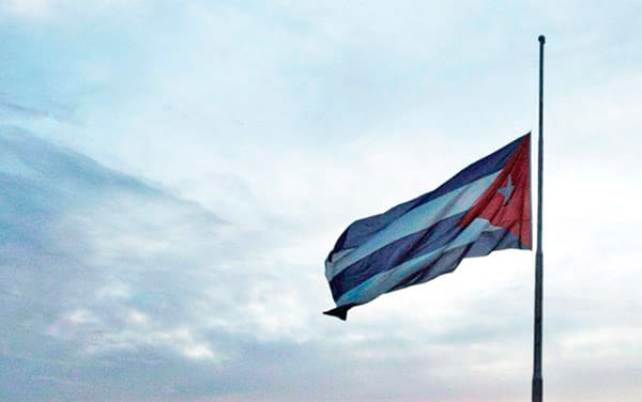 Duelo oficial en Cuba por fallecimiento del Presidente de la República de Namibia