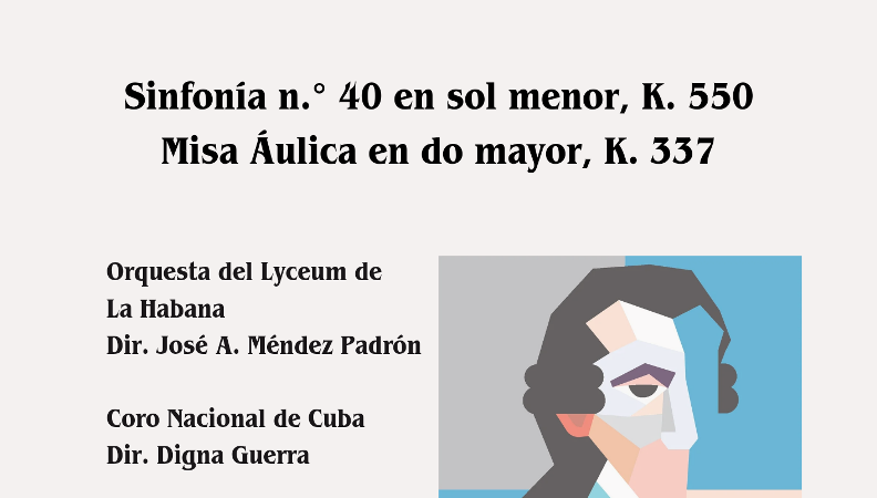 Concierto este viernes de la Orquesta del Lyceum Mozartiano y el Coro Nacional