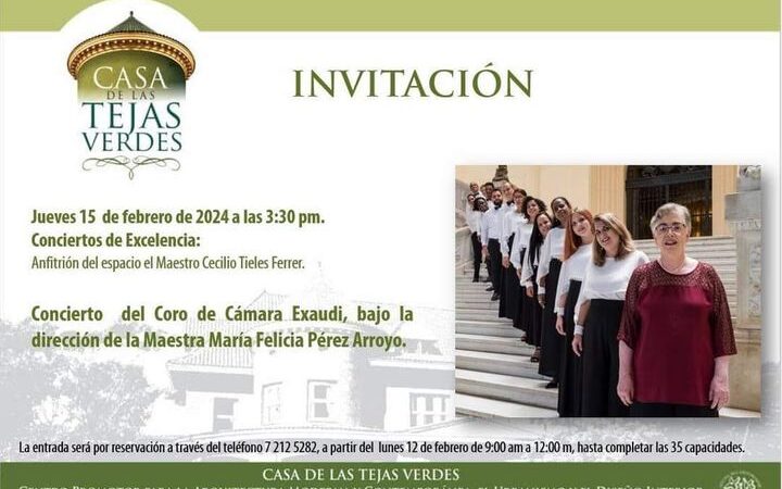 Presentaciones del Centro Nacional de Música de Concierto 