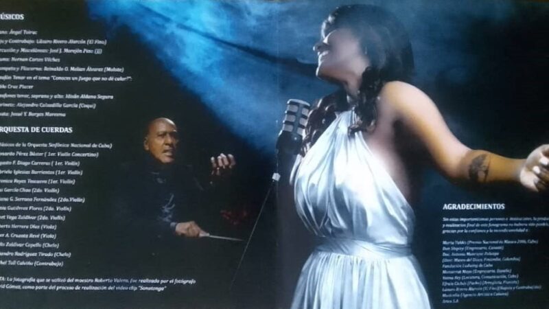 Presentan fonograma Doce joyas, Yaíma Sáez le canta a Roberto Valera