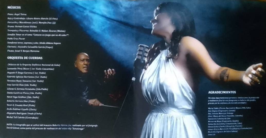 Presentan fonograma Doce joyas, Yaíma Sáez le canta a Roberto Valera