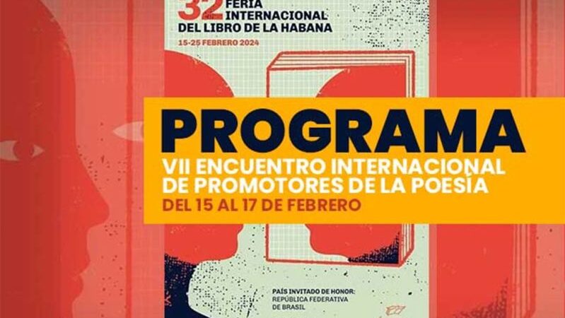 Encuentro Internacional de Promotores de la Poesía, otra atracción de la Feria del Libro