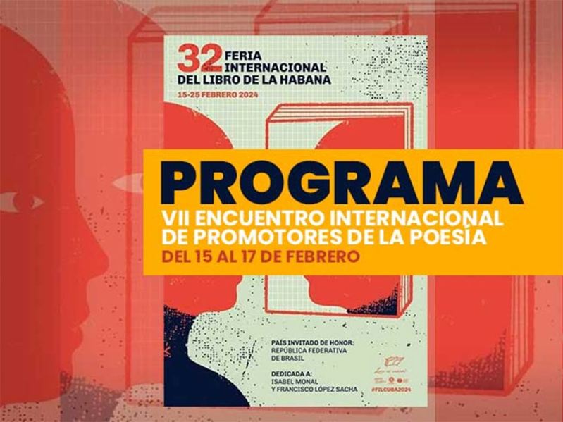 Encuentro Internacional de Promotores de la Poesía, otra atracción de la Feria del Libro