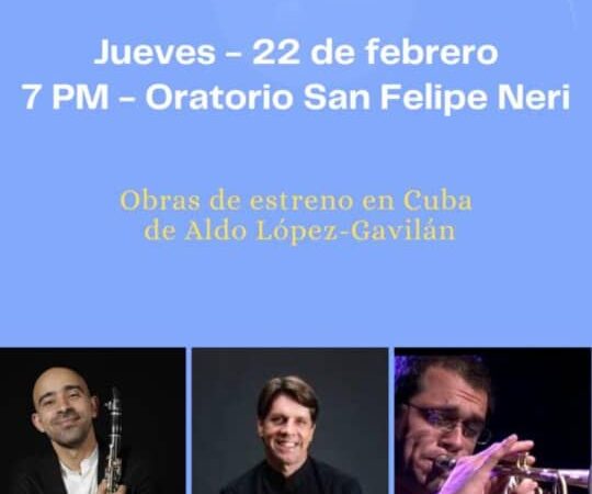Director estadounidense invitado a concierto con estrenos de obras de Aldo López-Gavilán