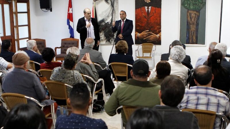 Solidaridad con Palestina desde el arte cierra Foro Literario de la Uneac