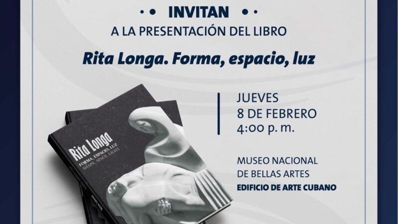 Presentarán en Bellas Artes libro sobre Rita Longa