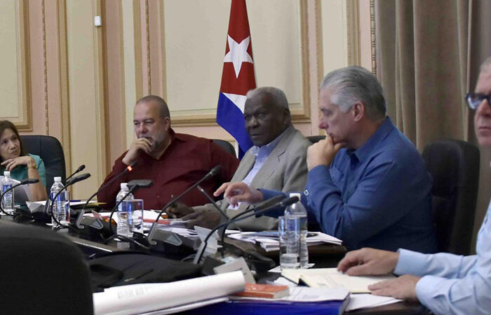Sesionó Consejo de Estado de la República de Cuba