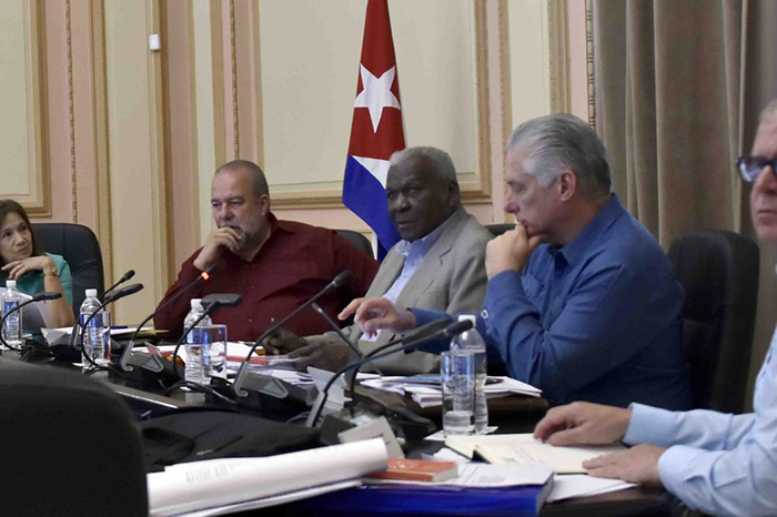 Sesionó Consejo de Estado de la República de Cuba