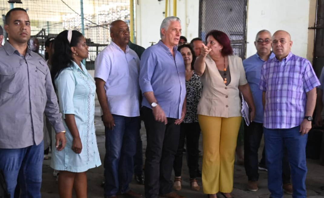 Recorrió Díaz-Canel centros de interés económico en La Habana