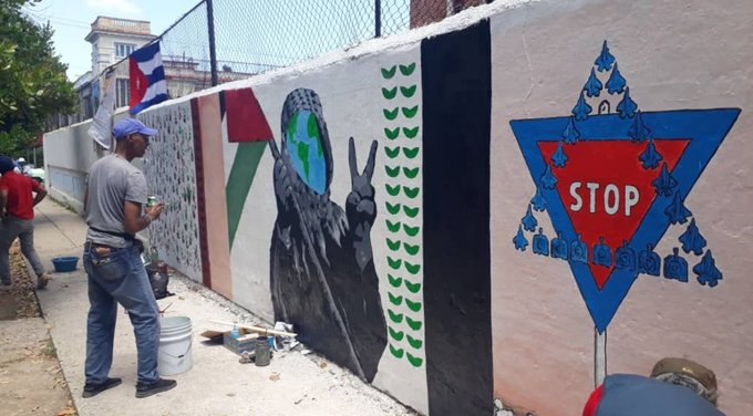 Artistas cubanos expresan solidaridad con pueblo de Palestina