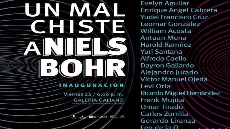 En galería Galiano, Un mal chiste a Niels Bohr