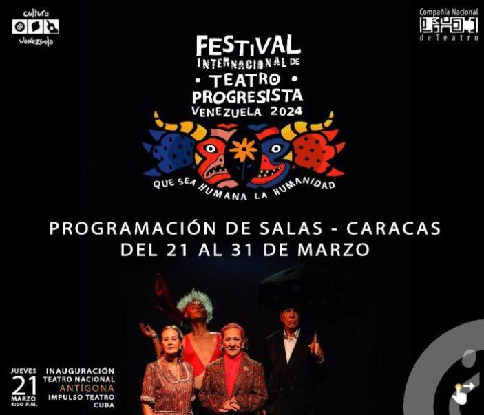 Obra de grupo cubano inaugura Festival de Teatro Progresista de Venezuela