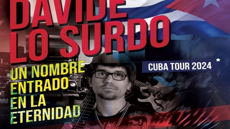 Anuncian gira por Cuba de virtuoso guitarrista italiano