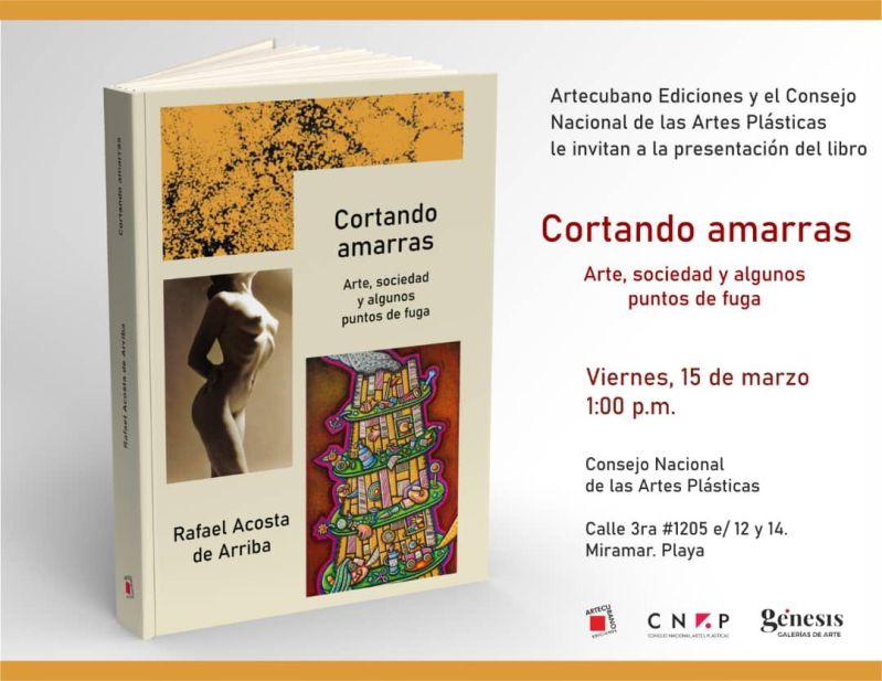 Presentarán libro de Rafael Acosta de Arriba