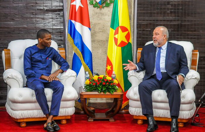 Dialogó Marrero Cruz con Primer Ministro de Granada