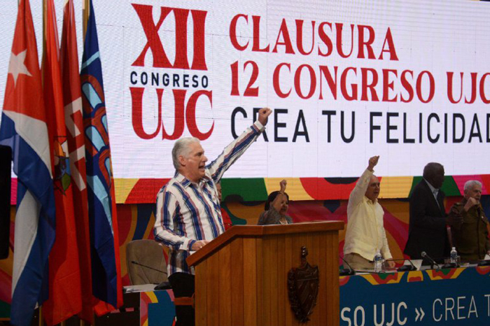 Díaz-Canel: la Revolución cree en sus jóvenes