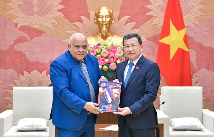 Reafirman Cuba y Vietnam relaciones parlamentarias