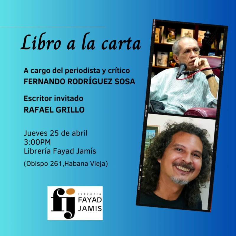 La obra de Rafael Grillo en espacio Libro a la carta