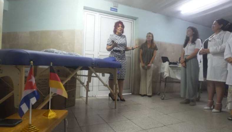 Proyecto alemán entrega donativo a Universidad de Ciencias Médicas de La Habana