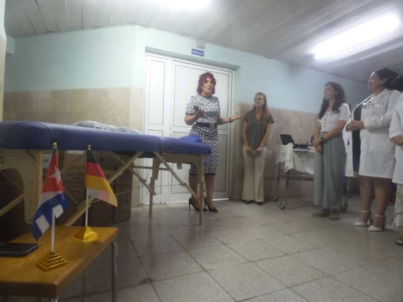 Proyecto alemán entrega donativo a Universidad de Ciencias Médicas de La Habana