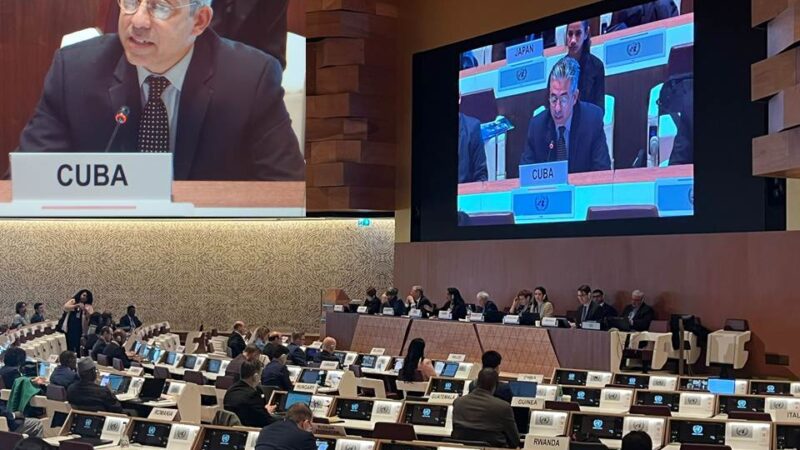 Cuba abogó en ONU-Ginebra por reducción de la brecha digital