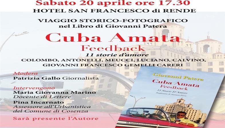 Presentarán este sábado en Italia nueva edición del libro Amada Cuba