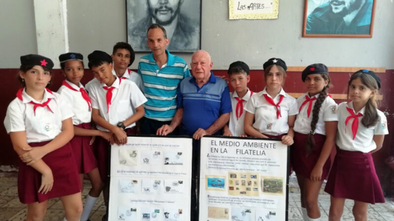 Medio ambiente y filatelia en Cienfuegos